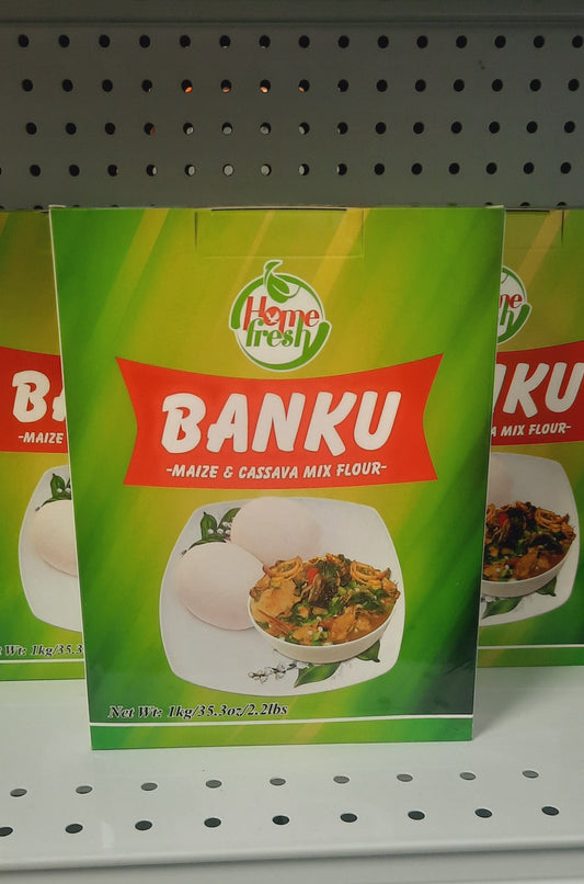 Banku Maize & Cassava Mix Flour